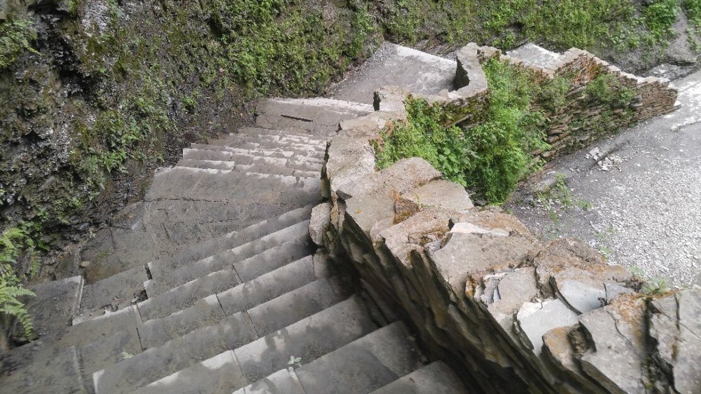 Stony Brook Dövlət Parkında Spiral Stairway