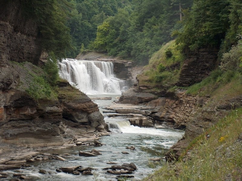 Lower Falls im Letchworth State Park