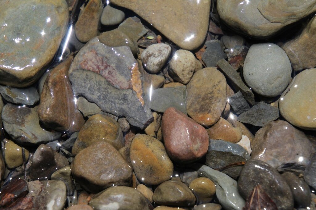 Flowing Waters over Stones