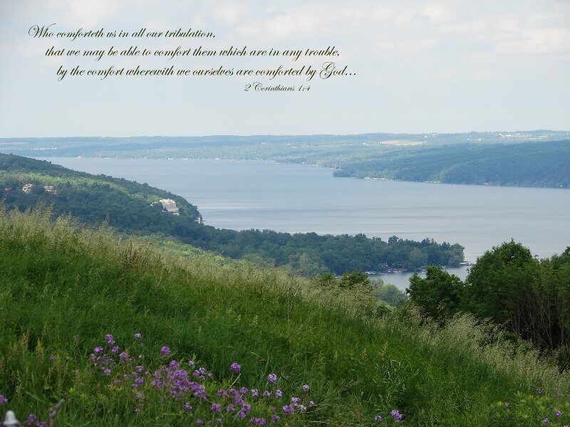 Who comforteth us in all our tribulation that we may be able to comfort them that are in any trouble